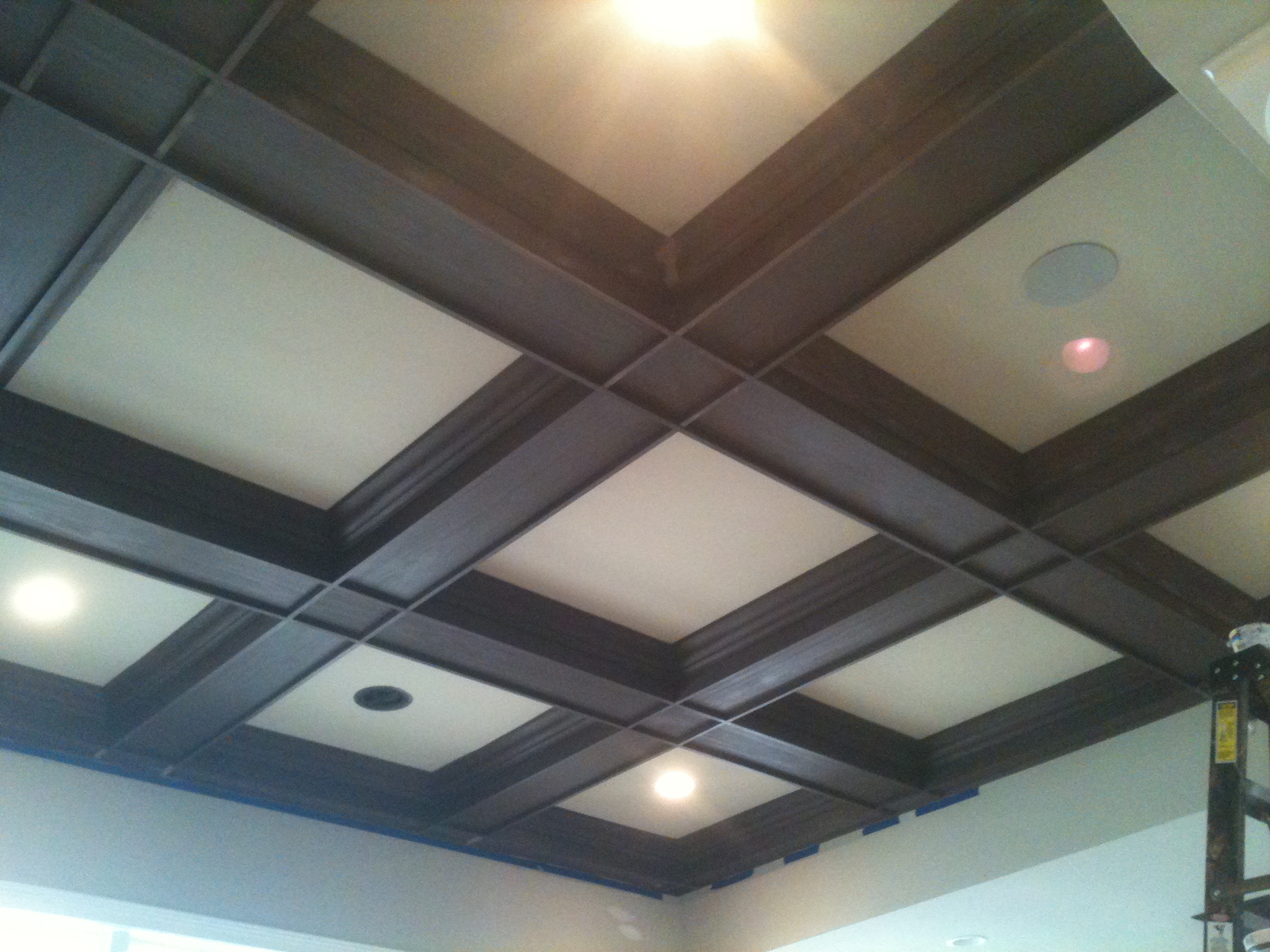 coffered ceiling